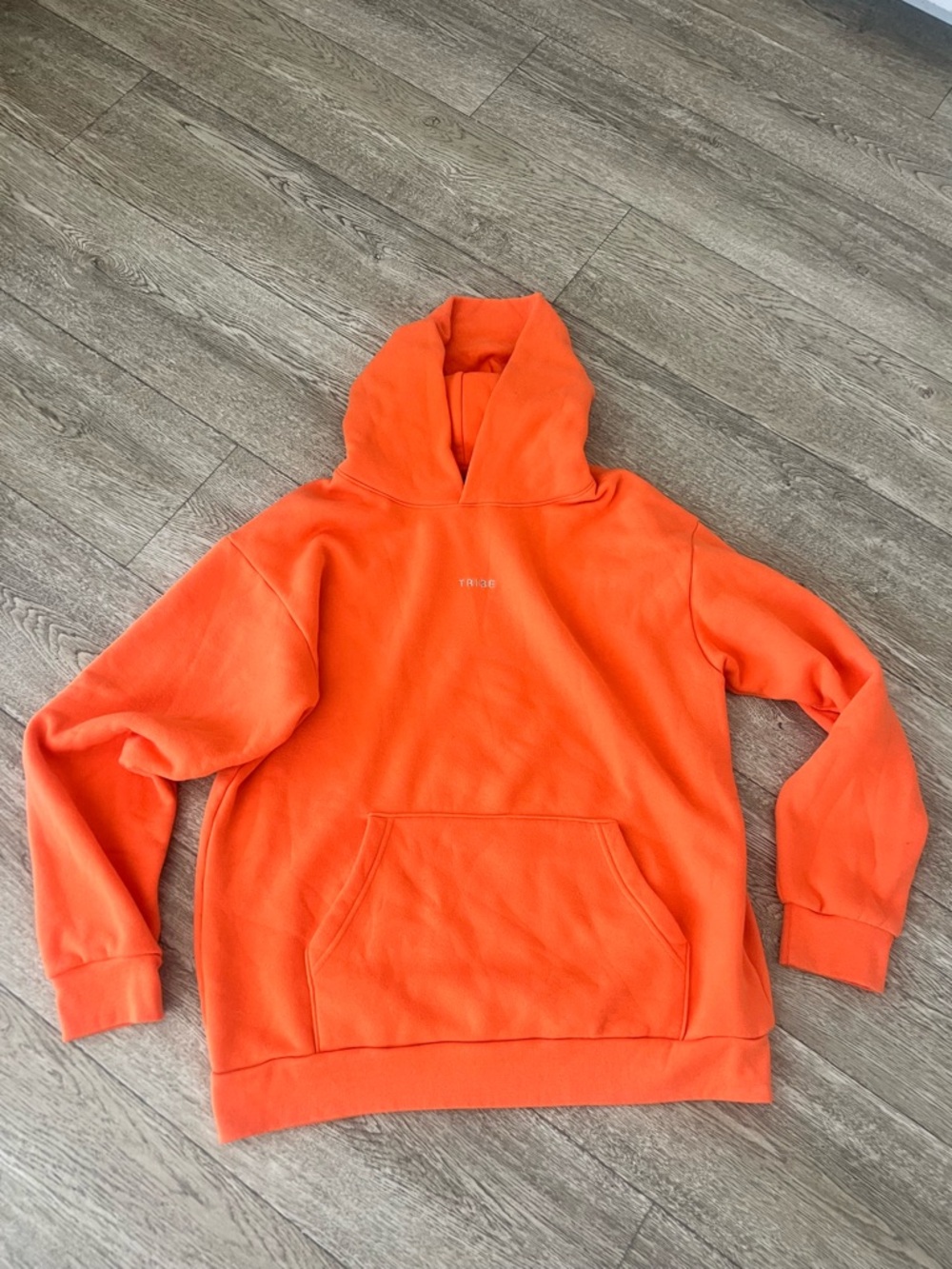 Tribe Kelley safety orange sweatshirt